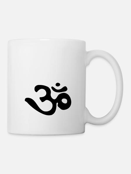 OM - AUM - Tasse - Weiß