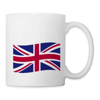United Kingdom Great Britain Union Jack - Mug - white - Right