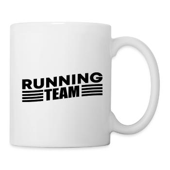 Running Team Running Marathon Trailrun Gift - Mug - white - Right