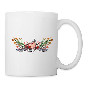 flowers - Mug - white - Right