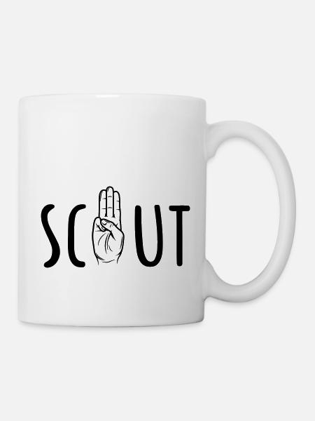 Scout / Scoutisme - Mug blanc - blanc