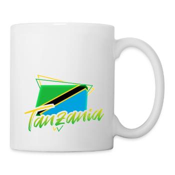 Tansania - Tasse - Weiß - Rechts