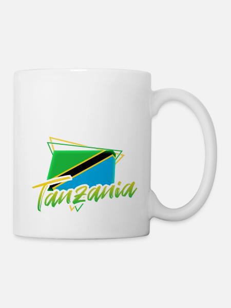 Tansania - Tasse - Weiß