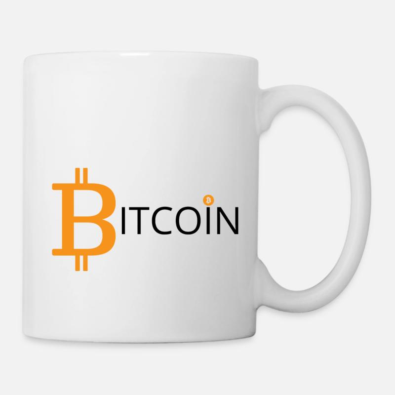 Bitcoin - Mug blanc - blanc