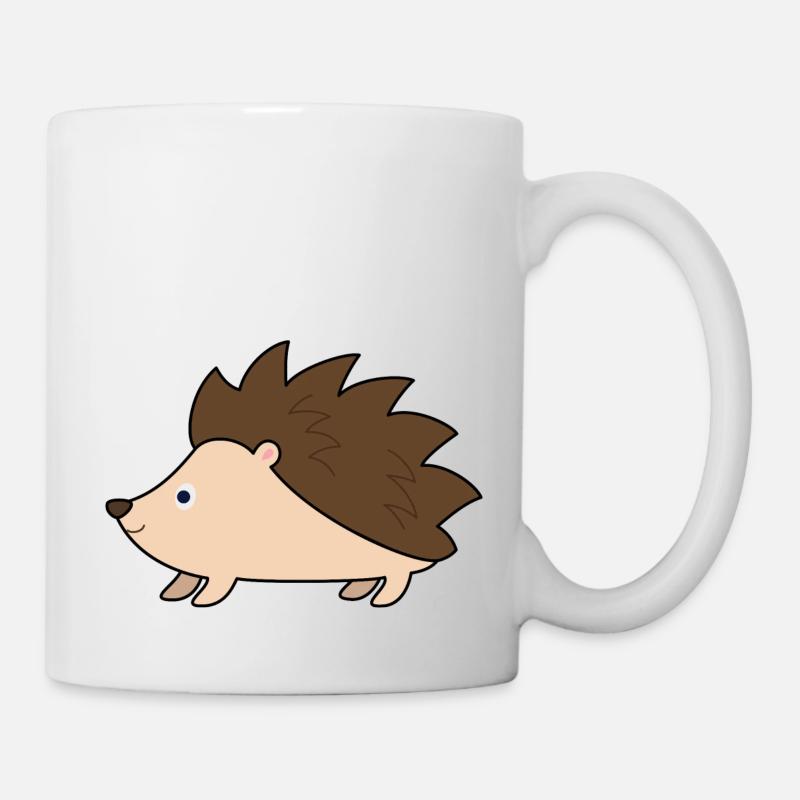 Hérisson - Mug blanc - blanc