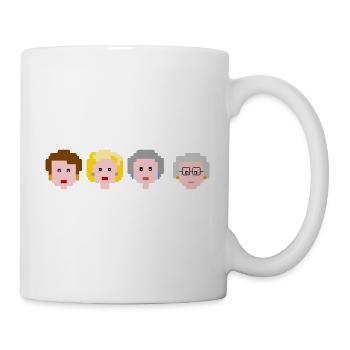 Golden Girls - Tasse - Weiß - Rechts