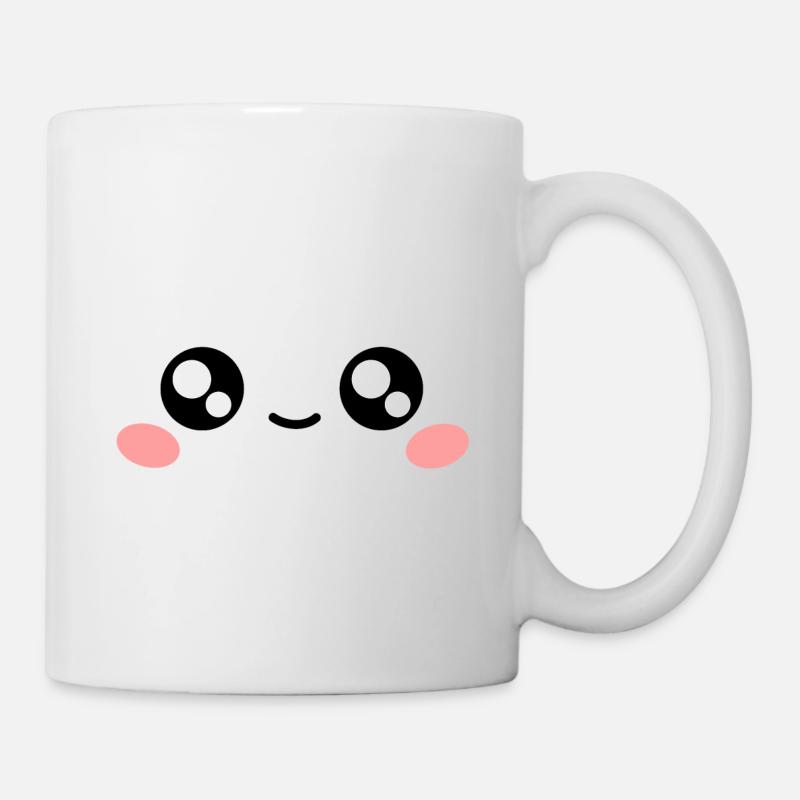 Les yeux kawaii par Rizzo Chris - Mug blanc - blanc