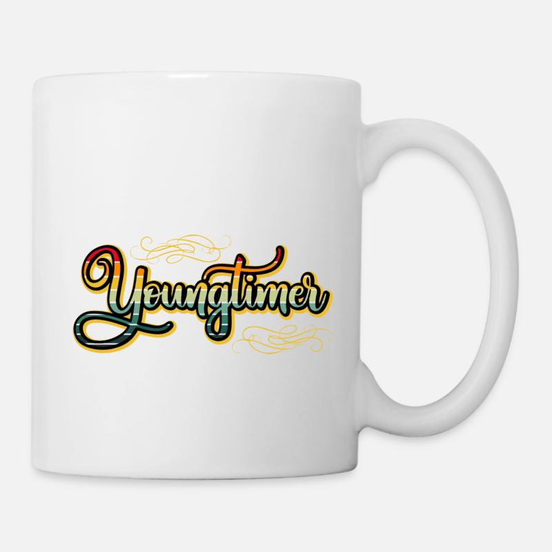 Youngtimer by The Manzanita’s - Mug blanc - blanc