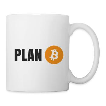 Bitcoin - Plan B - Mug - white - Right