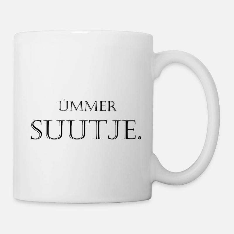 ümmer suutje - Tasse - Weiß