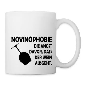 Wein Pfalz Vino Schorle - Tasse - Weiß - Rechts