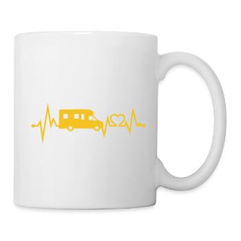 Fun Camping CAMPING ECG Caravan Motorhome - Mug - white - Right