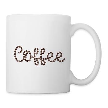 Café - Mug blanc - blanc - Droite