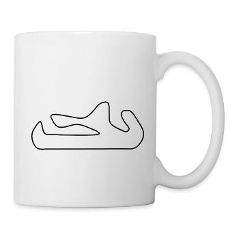 Circuit du Portugal - Mug blanc - blanc - Droite