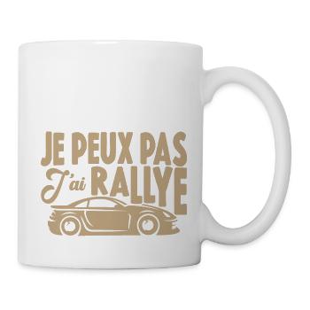 Rallye Sportif J'ai Rallye Sport Automobile - Mug blanc - blanc - Droite