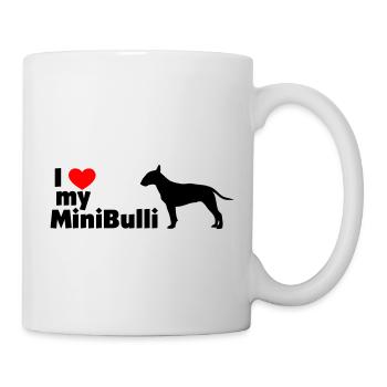 I Love My MiniBulli - Tasse - Weiß - Rechts