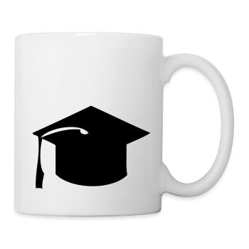 Student Hat - Mug - white - Right