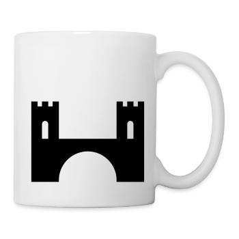 Brücke - Tasse - Weiß - Rechts