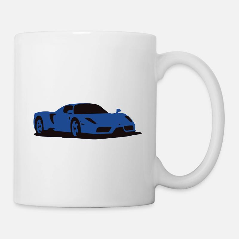 Voiture de sport - Mug blanc - blanc