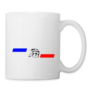 Sapeurs Pompiers De France Drapeau Français - Mug blanc - blanc - Droite