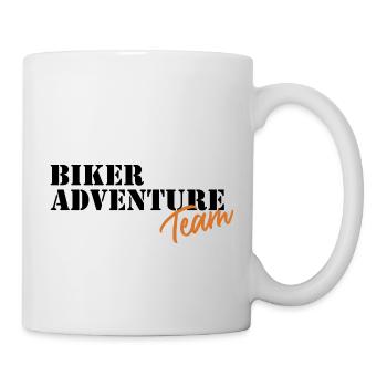 Équipe Biker Adventure - MarokkoTour2024.de - Mug blanc - blanc - Droite