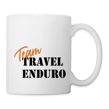 Team Travel Enduro - MarokkoTour2024.de - Mug blanc - blanc - Droite
