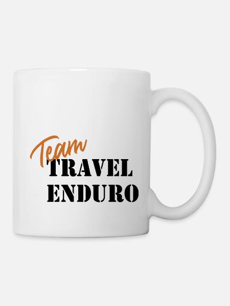 Team Travel Enduro - MarokkoTour2024.de - Tasse - Weiß