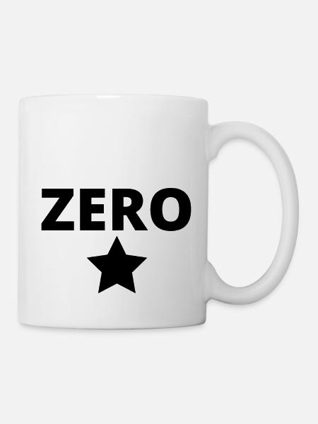 Zéro - Mug blanc - blanc