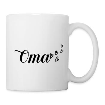 oma idée cadeau maman - Mug blanc - blanc - Droite
