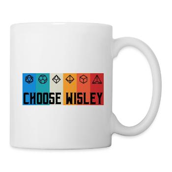 Choose wisely Dice Tabletop Board Games - Mug - white - Right