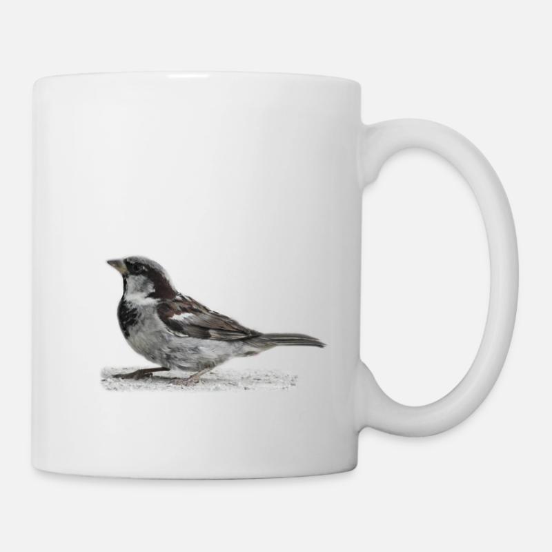 Sparrow Bird - Mug - white