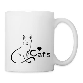 Cat Katze - Mug - white - Right