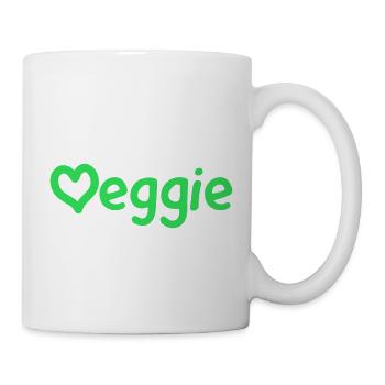 Veggie - Tasse - Weiß - Rechts
