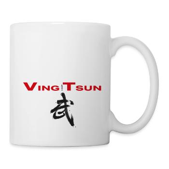 ving tsun kung fu chinesisch rot schwarz - Tasse - Weiß - Rechts