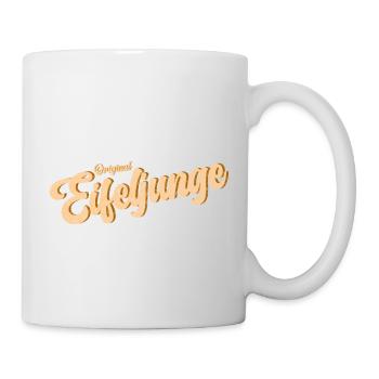 Eifelkind Eifel ist Heimat Spruch für Eifeljunge - Tasse - Weiß - Rechts