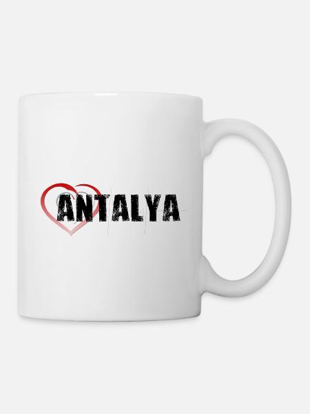 Antalya - Tasse - Weiß