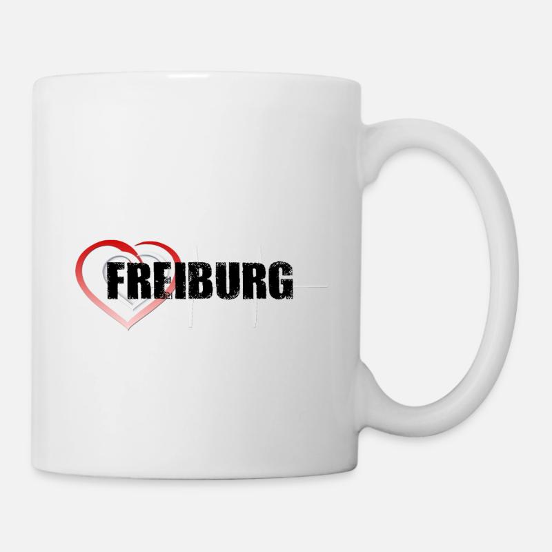 Freiburg - Tasse - Weiß