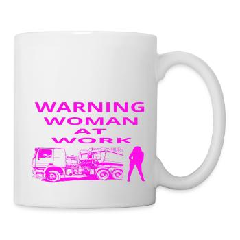 Camion - Mug blanc - blanc - Droite