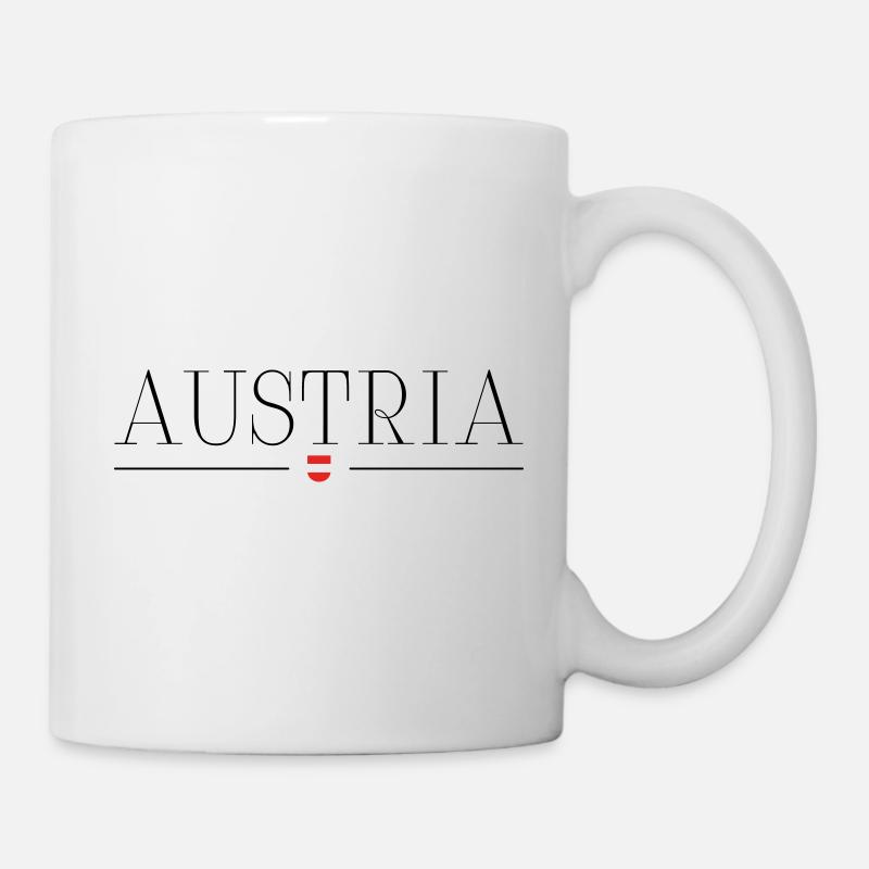 Autriche - Mug blanc - blanc