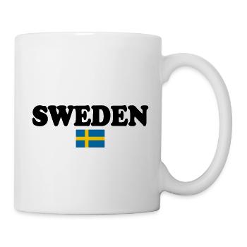Suède - Mug blanc - blanc - Droite