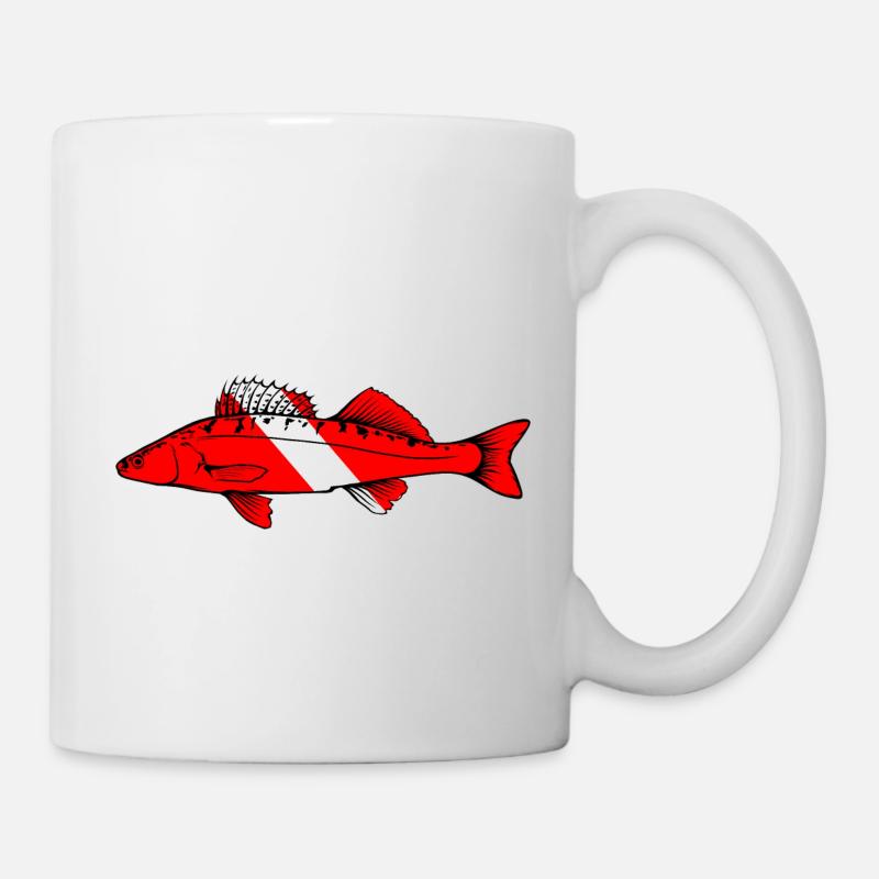 Zander par Scuba.Style - Mug blanc - blanc