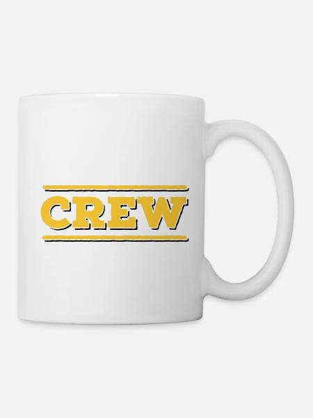 CREW Member Team Staff Group Team Colleague - Mug - white