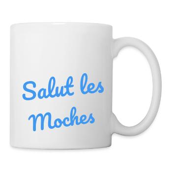salut moches femme humour phrases drôles - Mug blanc - blanc - Droite
