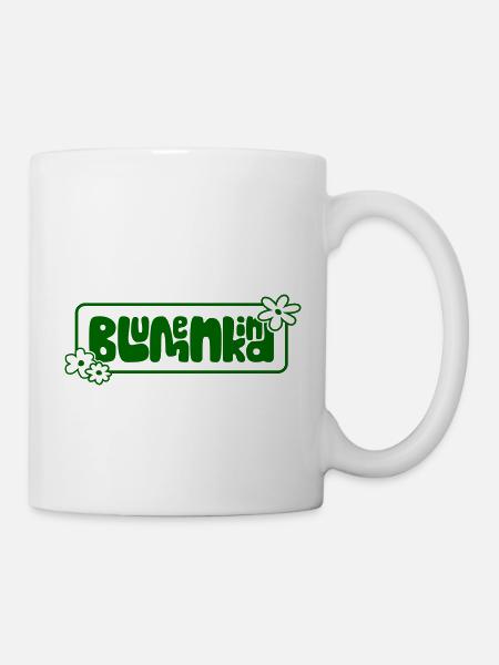 Blumenkind - Tasse - Weiß