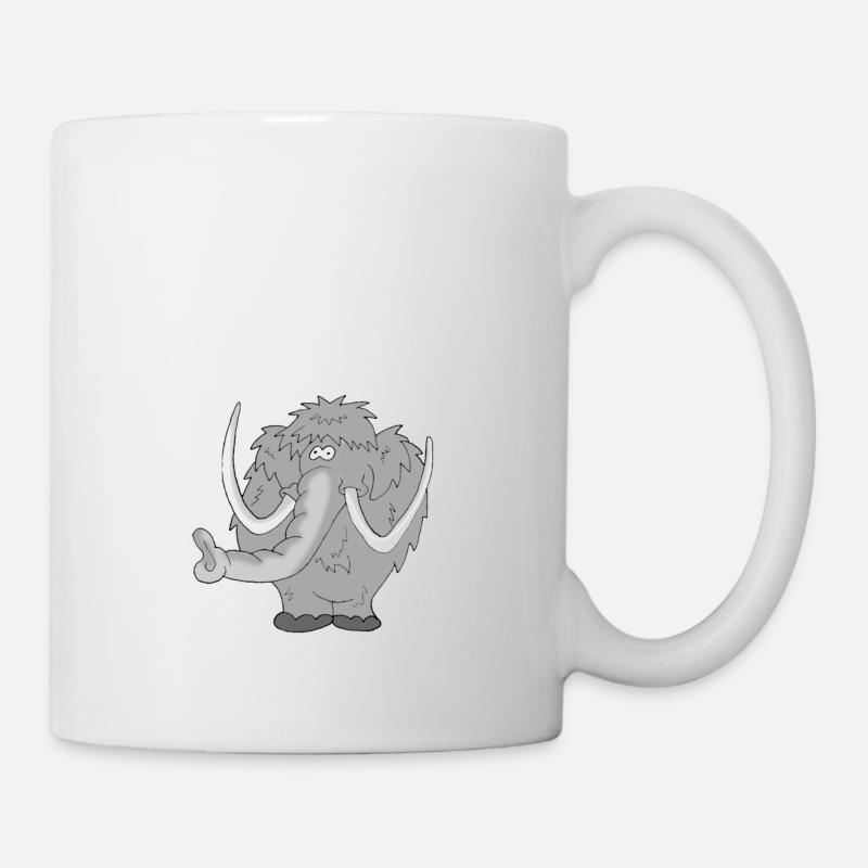 Dino 12 - Mug - white