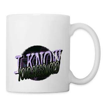 birthday hacker anonymous hacker hacking - Tasse - Weiß - Rechts