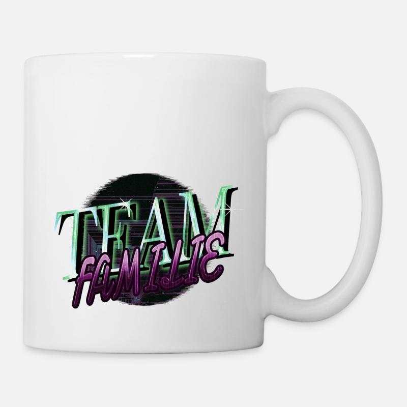 geschenkidee lustig zitat schildmaid mutter - Tasse - Weiß