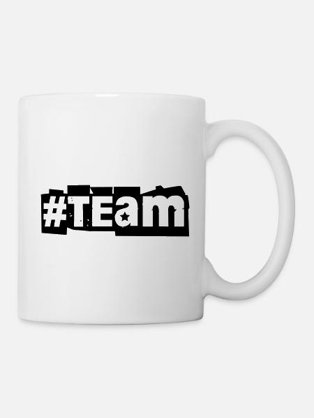 #team mannschaft team gruppe kollegen JGA - Tasse - Weiß