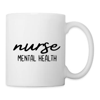 Krankenschwester Psychische Gesundheit - Tasse - Weiß - Rechts