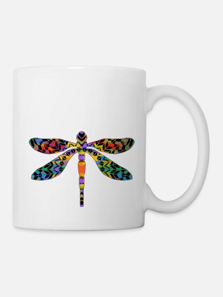 Libellule - Mug blanc - blanc